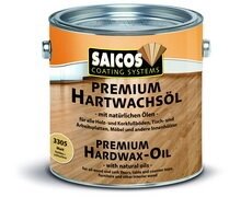 Saicos (Сайкос) Масло с твердым воском Premium Hartwachsol - 3333 - Пур (вид непокрытой древесины), 10 л, от компании MetSnab - фото 1