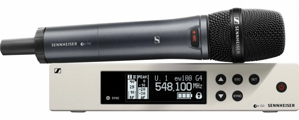 Sennheiser EW 100 G4-835-S-A1 вокальная радиосистема G4 Evolution UHF (470-516 МГц) от компании MetSnab - фото 1