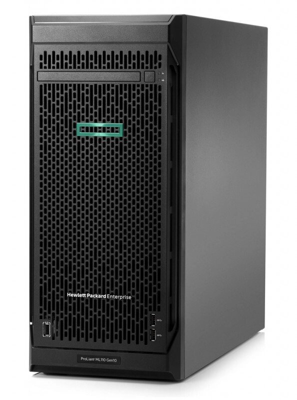 Сервер 878452-421 HPE ProLiant ML110 Gen10 4Tower/Silver 4110/1x16Gb/S100i/LFF от компании MetSnab - фото 1