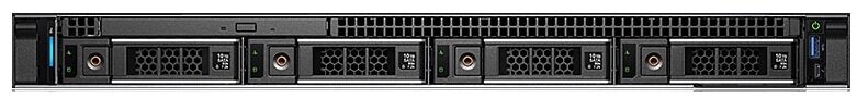 Сервер Dell PowerEdge R240 (4x3.5quot;), E-2236 (3.4GHz, 12M, 6C, 80W) , 16GB (1*16GB) 2666 DDR4 UDIMM ECC, PERC H730P от компании MetSnab - фото 1