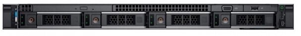 Сервер Dell PowerEdge R440 4x3.5quot; Silver 4214 (2.20GHz, 16.5M, 9.6GT/s, 12C, Turbo, 85W) , 16GB (1*16GB) 2666 DR от компании MetSnab - фото 1