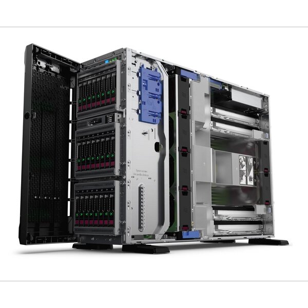 Сервер HPE ML350 Gen10, 1(up2)x 3206R Xeon-B 8C 1.9GHz, 1x16GB-R DDR4, S100i/ZM (RAID 0,1,5,10) noHDD (4/12 LFF 3.5 HP) от компании MetSnab - фото 1