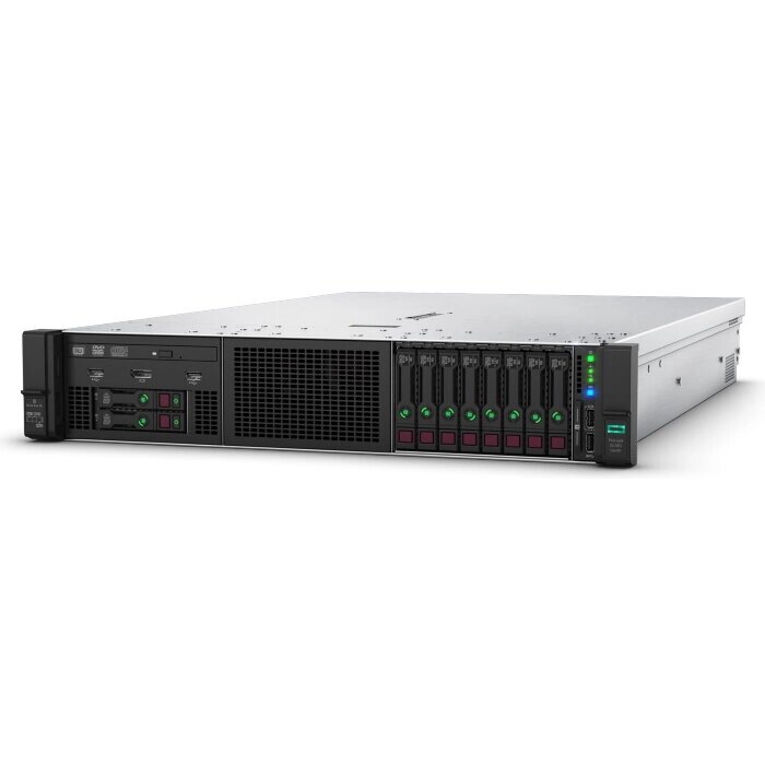 Сервер HPE ProLiant DL380 Gen10/ Xeon Bronze 3204/ 16GB/ noHDD (up 8LFF)/ noODD/ S100i/ iLOstd/ 4x 1GbE/ 1x 500W (up 2) от компании MetSnab - фото 1