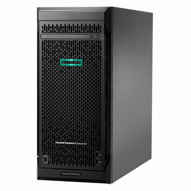 Сервер HPE ProLiant ML110 G10 1x4210 1x16Gb 2.5quot; P408i-p 1G 2P 1x800W (P10813-421) от компании MetSnab - фото 1