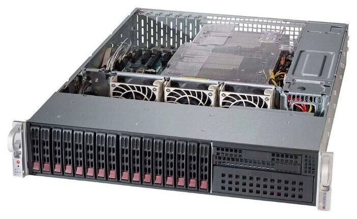 Сервер Supermicro SuperServer 2028R-C1R без процессора/без ОЗУ/без накопителей/количество отсеков 2.5quot; hot swap: от компании MetSnab - фото 1