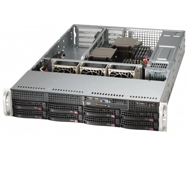 Сервер Supermicro SuperServer 2U 6028R-WTR SYS-6028R-WTR от компании MetSnab - фото 1