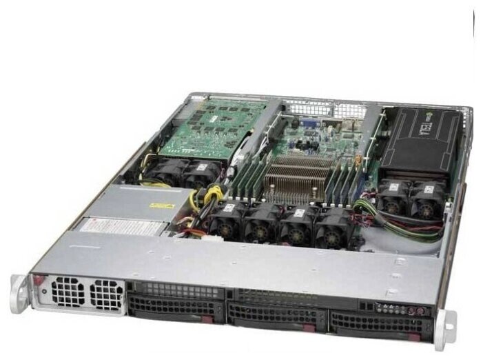 Сервер Supermicro SuperServer 5018GR-T без процессора/без ОЗУ/без накопителей/количество отсеков 3.5quot; hot swap: 3/1 от компании MetSnab - фото 1