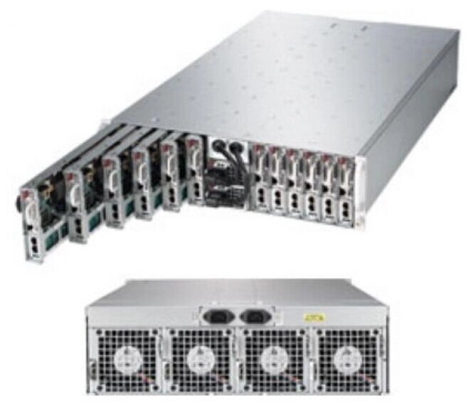 Сервер Supermicro SuperServer 5038ML-H12TRF без процессора/без ОЗУ/без накопителей/2 x 1620 Вт от компании MetSnab - фото 1