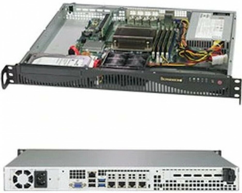 Серверная платформа SuperMicro SYS-5019C-M4L от компании MetSnab - фото 1