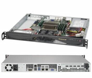 Серверная платформа Supermicro SYS-5019S-ML от компании MetSnab - фото 1