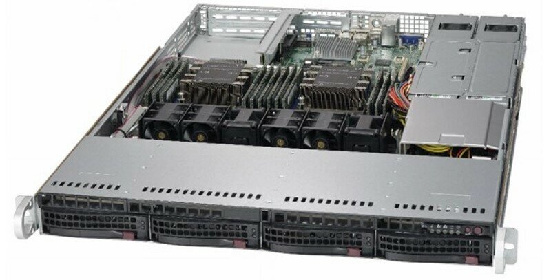 Серверная платформа SuperMicro SYS-6019P-WTR от компании MetSnab - фото 1