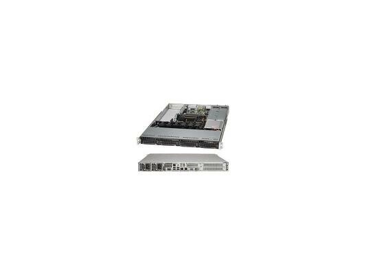 Серверный корпус Supermicro CSE-815TQ-R700WB 1U E-ATX 12x13 4x3.5 HotSwap SAS/SATA SES2 700Вт черный от компании MetSnab - фото 1