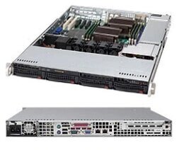 Серверный корпус SUPERMICRO CSE-815TQC-605CB от компании MetSnab - фото 1