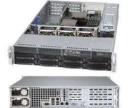 Серверный корпус SUPERMICRO CSE-825TQ-R500WB 2x500W черный от компании MetSnab - фото 1