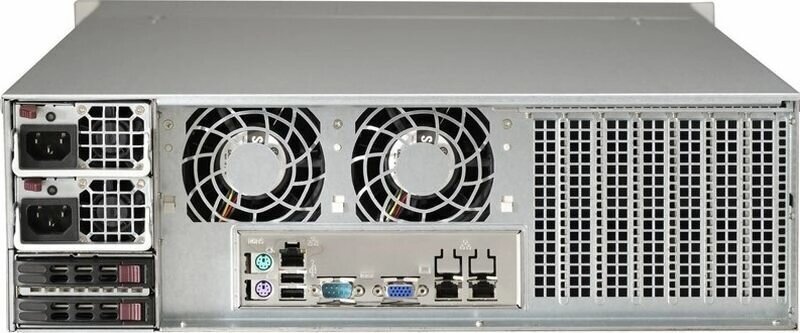 Серверный корпус SuperMicro CSE-836BE1C-R1K03B 2x1000W, черный от компании MetSnab - фото 1