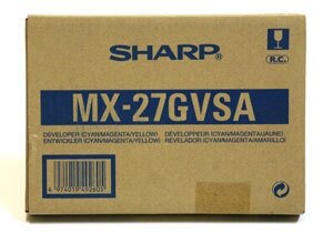 SHARP Девелопер MX2300 / 2700 / 3500 / 4500 Mx27Gvsa (C / M / Y по 1 штуке на 60.000 копий) цветной от компании MetSnab - фото 1