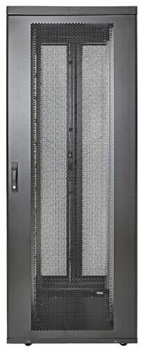 Шкаф напольный 19, 42U Eurolan 60F-42-7C-94BL Rackcenter D9000 750  1200, передняя дверь перфорированная от компании MetSnab - фото 1