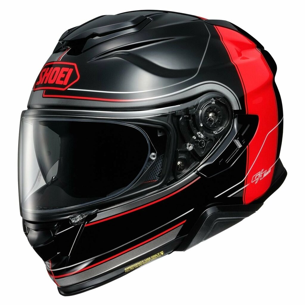 SHOEI Мотошлем GT-Air 2 CROSSBAR красно-черный, TC-1 от компании MetSnab - фото 1