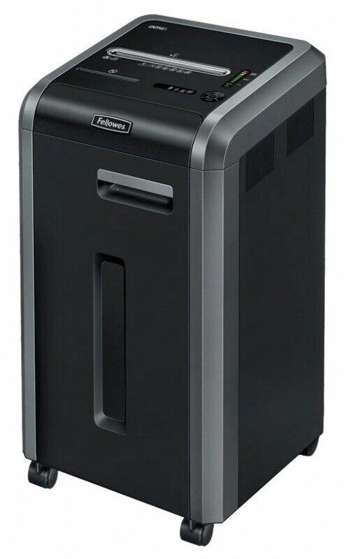 Шредер Fellowes PowerShred 225Ci (секр. P-4)/фрагменты/24лист./60лтр./скрепки/скобы/пл. карты/CD от компании MetSnab - фото 1