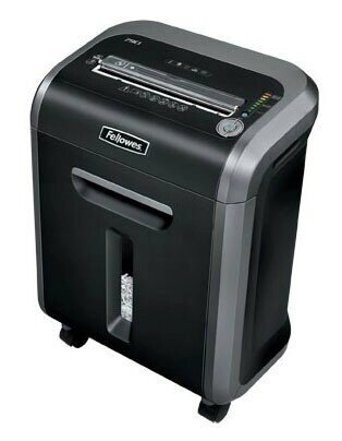 Шредер Fellowes PowerShred 79Ci (секр. P-4)/фрагменты/16лист./23лтр./скрепки/скобы/пл. карты/CD от компании MetSnab - фото 1