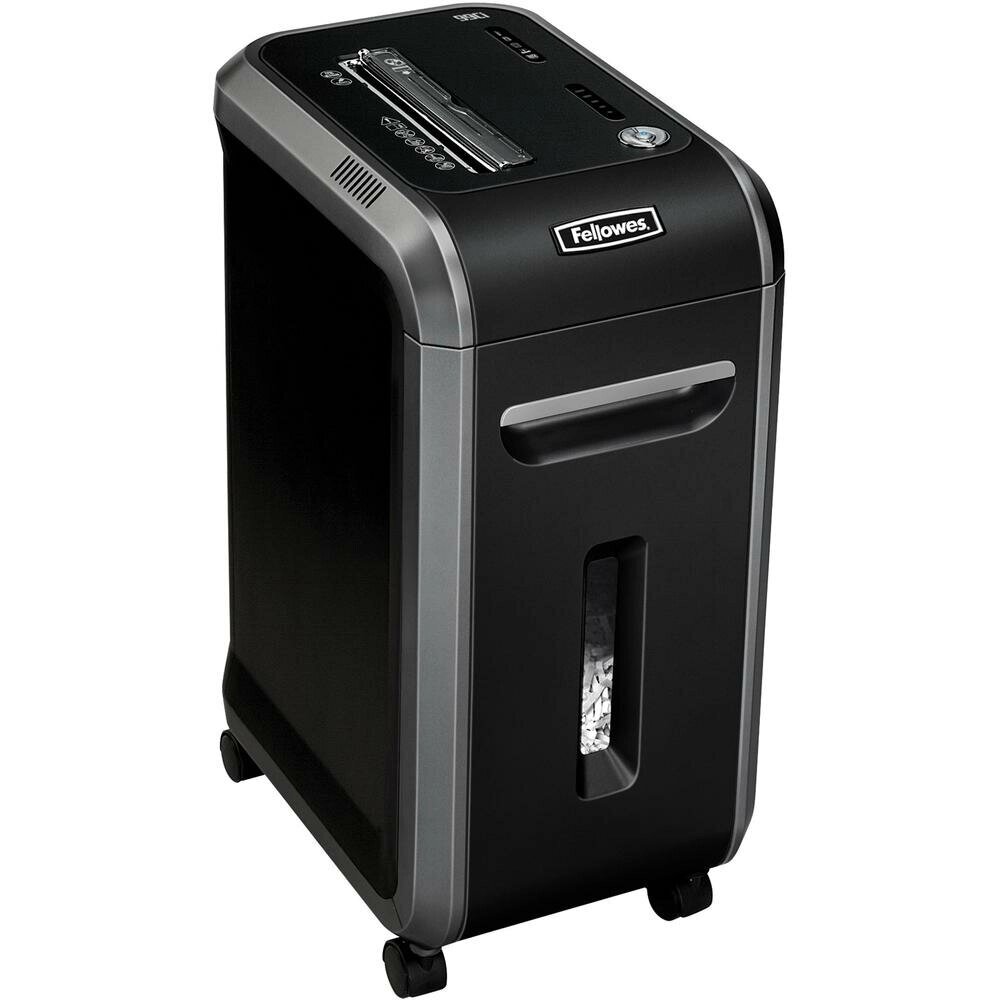 Шредер Fellowes PowerShred 99Ci (секр. P-4)/фрагменты/18лист./34лтр./скрепки/скобы/пл. карты/CD от компании MetSnab - фото 1