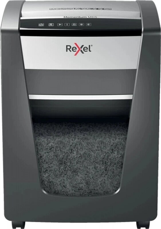 Шредер Rexel Momentum M515 EU (секр. P-5)/фрагменты/15лист./30лтр./скрепки/скобы от компании MetSnab - фото 1