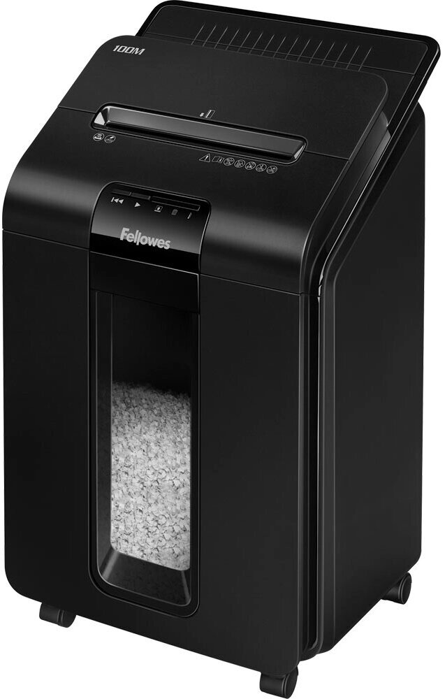 Шредер (уничтожитель) Fellowes AutoMax 100M, 4x10 мм от компании MetSnab - фото 1