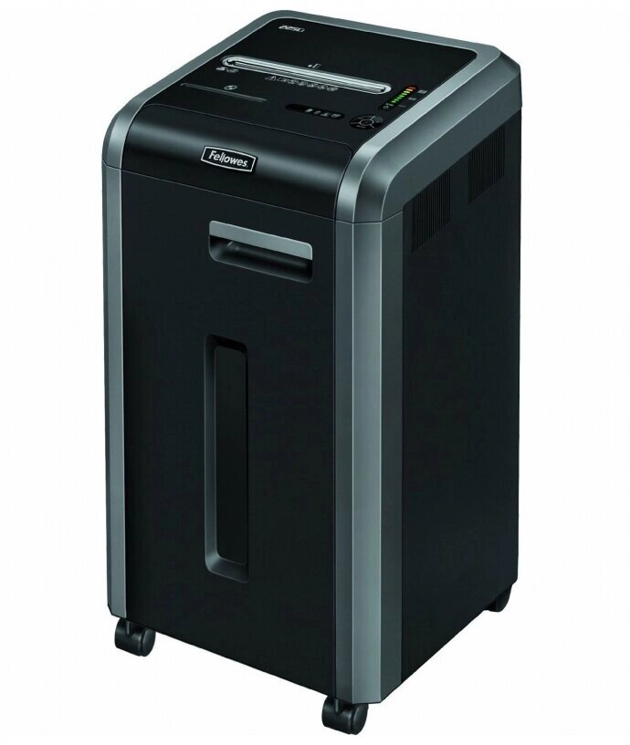 Шредер (уничтожитель) Fellowes MicroShred 225Mi,100% Jam Proof, SafeSense, 2х12мм от компании MetSnab - фото 1