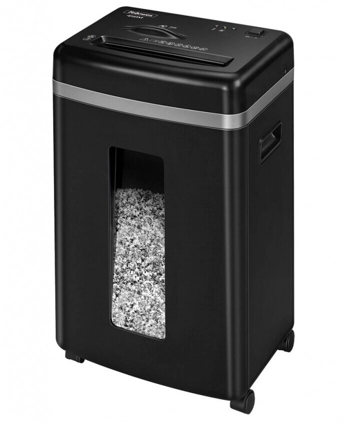 Шредер (уничтожитель) Fellowes MicroShred 450M, 2x12мм от компании MetSnab - фото 1