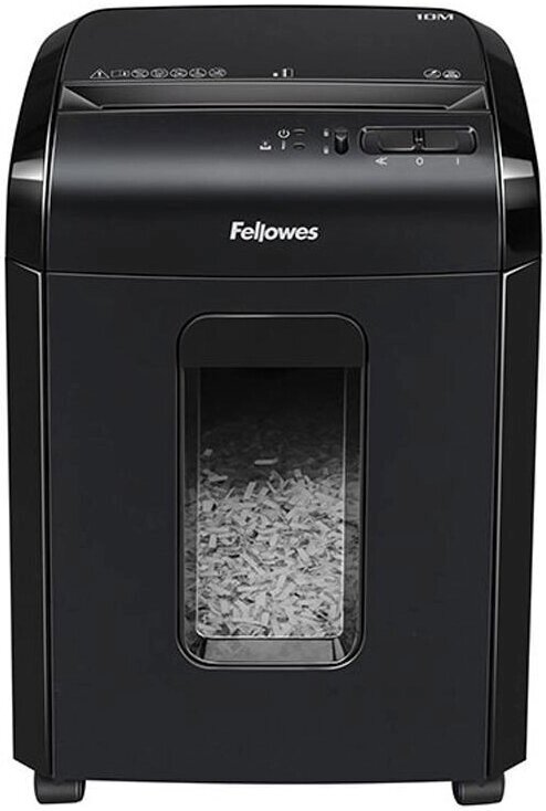 Шредер (уничтожитель) Fellowes Powershred 10M, 2x15 мм от компании MetSnab - фото 1