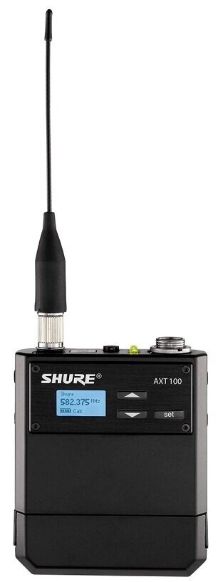 SHURE AXIENT AXT100 J5E 578 - 638 MHz передатчик типа BODYPACK от компании MetSnab - фото 1