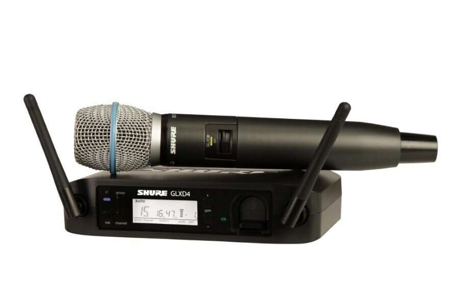 Shure GLXD24E/B87A цифровая вокальная радиосистема от компании MetSnab - фото 1