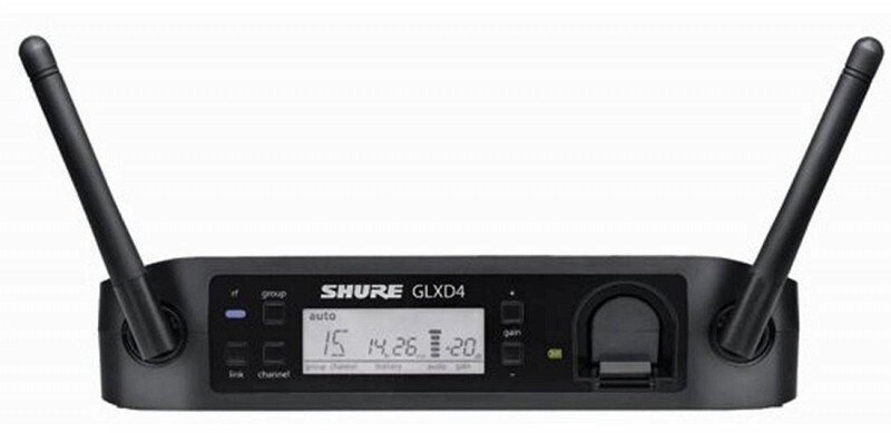 SHURE GLXD24E/SM58 Z2 2.4 GHz цифровая вокальная радиосистема с ручным передатчиком SM58 от компании MetSnab - фото 1