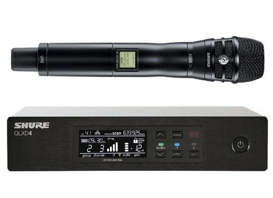 Shure QLXD24E/K8B вокальная радиосистема от компании MetSnab - фото 1