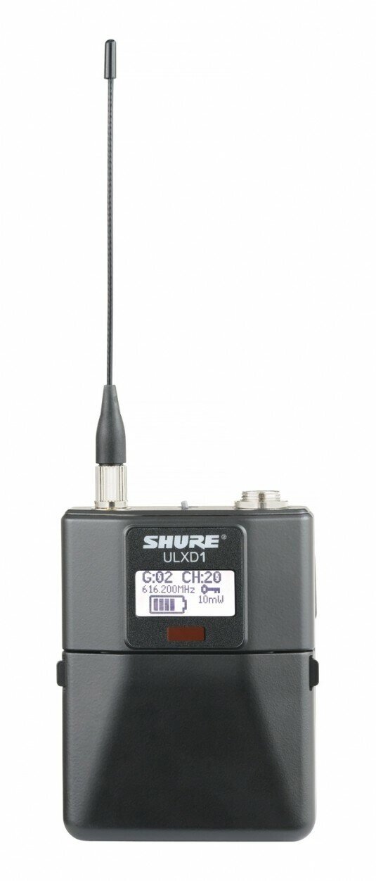 Shure ULXD1 G51 470-534 МГц поясной передатчик ULXD 470-534 МГц от компании MetSnab - фото 1