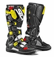 Sidi Crossfire 3 мотоботы, бело-черно-желтый / 40 от компании MetSnab - фото 1