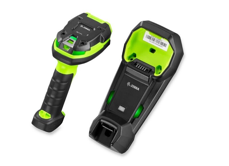 Сканер штрих-кода MOTOROLA DS3678-ER RUGGED GREEN VIBRATION MOTOR STANDARD CRADLE USB NO LINE CORD KIT: от компании MetSnab - фото 1