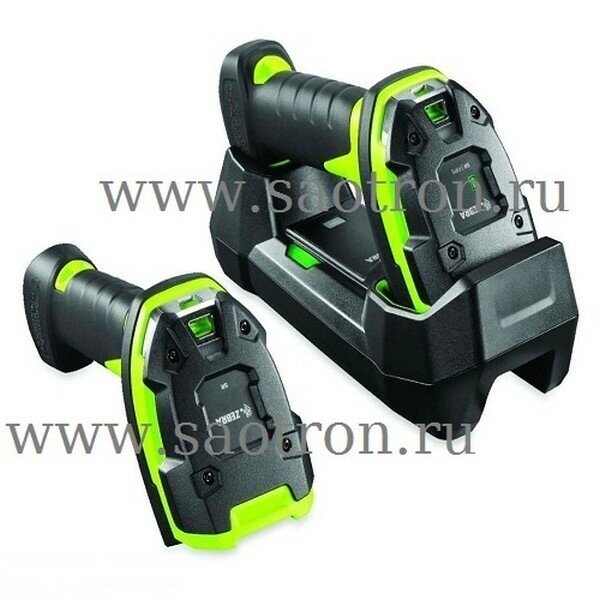 Сканер штрих-кода zebra ds3678-er3u4212svw kit: usb (er rugged green, в комплекте подставка stb3678-c100f3ww, бп от компании MetSnab - фото 1