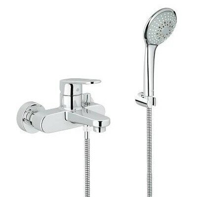 Смеситель Grohe Europlus 33547002 для ванны с душевым набором от компании MetSnab - фото 1