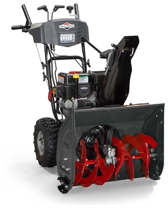 Снегоуборщик бензиновый BRIGGS  STRATTON S1024 самоходный от компании MetSnab - фото 1