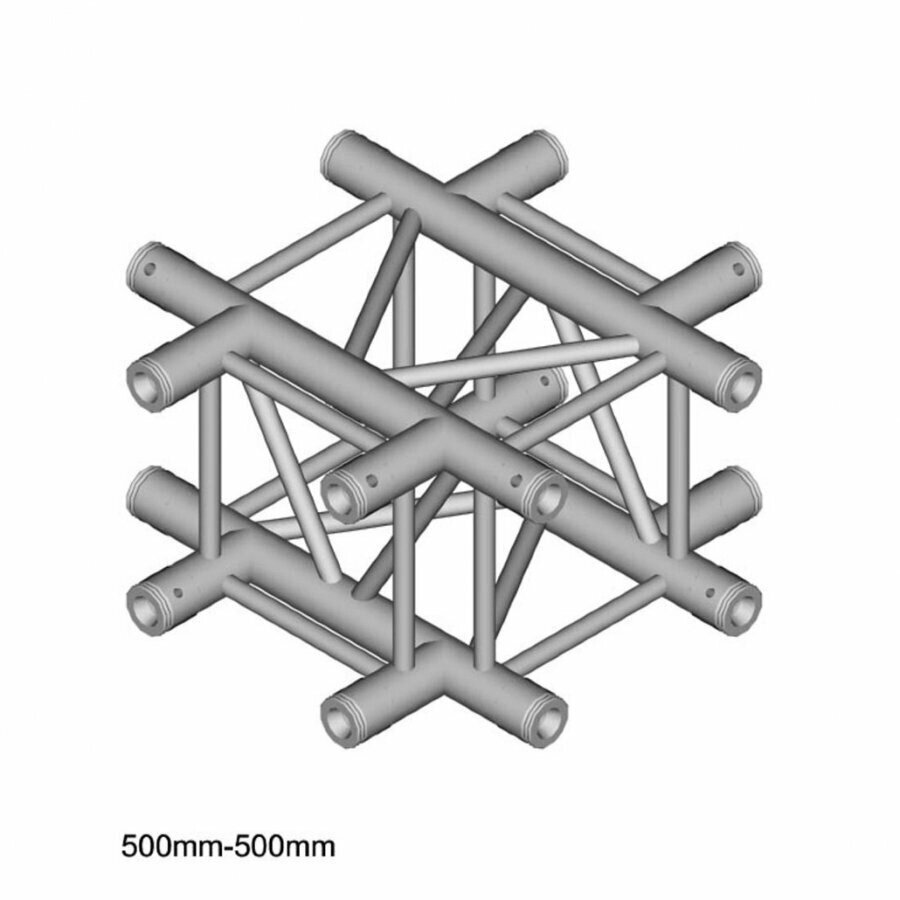 Соединительный элемент для фермы Dura Truss DT 34 C41-X X-joint от компании MetSnab - фото 1