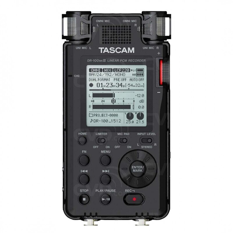 Стерео рекордер Tascam DR-100 MK3 от компании MetSnab - фото 1