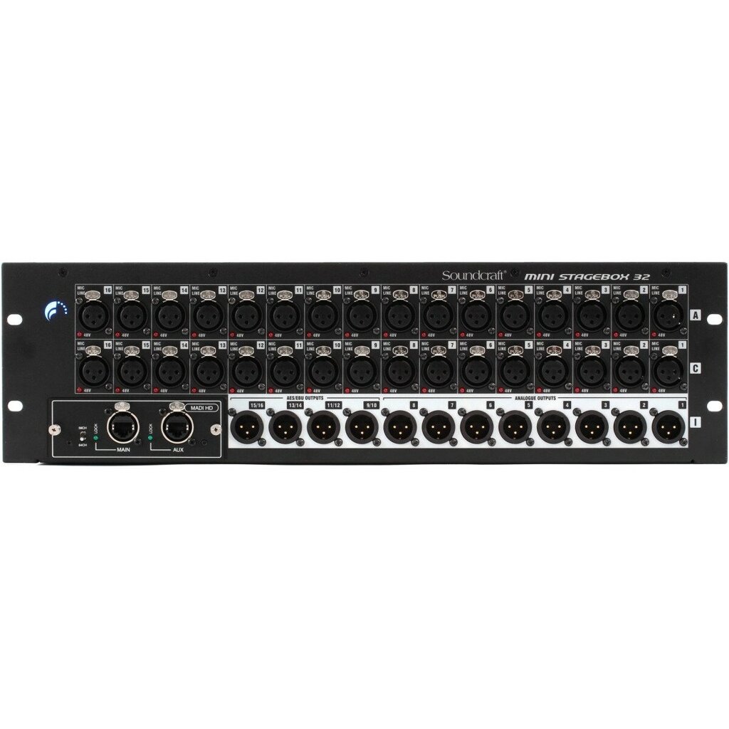 Стейдж бокс SOUNDCRAFT MSB-32 Cat5 Mini Stagebox 32 от компании MetSnab - фото 1