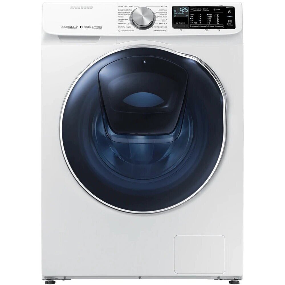 Стирально-сушильная машина Samsung WD10N64PR2W AddWash от компании MetSnab - фото 1