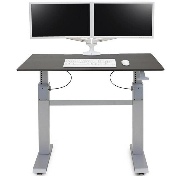 Стол Ergotron 24-567-F59, WorkFit-DL 48, Sit-Stand Desk (коричневый) от компании MetSnab - фото 1