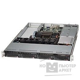 Supermicro Корпус CSE-815TQ-R706WB 2x750W черный от компании MetSnab - фото 1