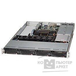 Supermicro Корпус компьютерный Black 1U SC815 WIO Chassis w Redundant 700W CSE-815TQ-R700WB от компании MetSnab - фото 1