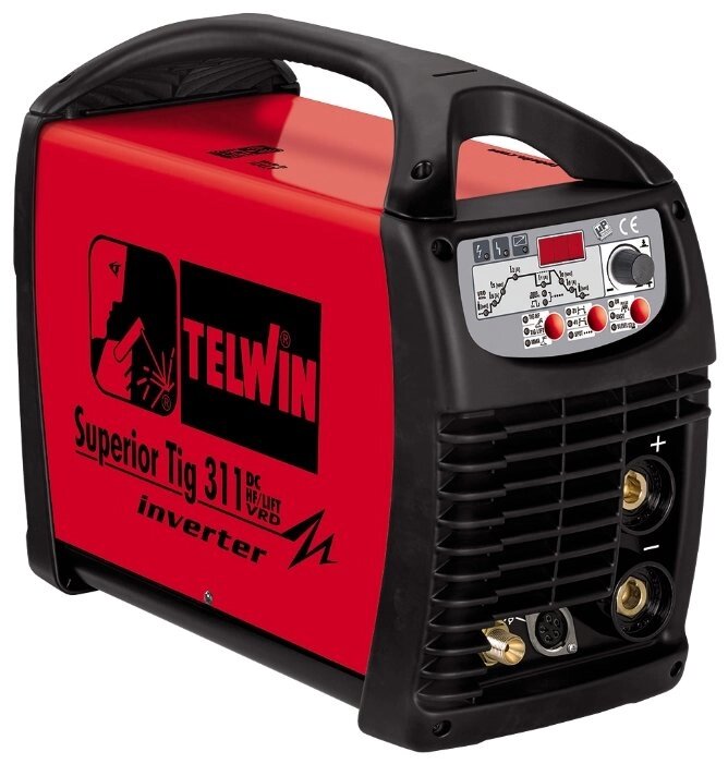 Сварочный аппарат Telwin SUPERIOR TIG 311 DC - HF/LIFT (TIG, MMA) от компании MetSnab - фото 1