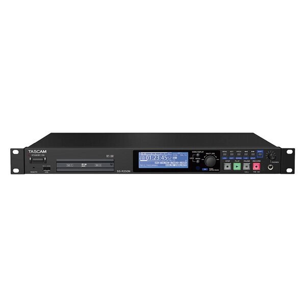 Tascam SS-R250N рекордер Wav/MP3 плеер на SD card/ USB, XLR/RCA. Опция - карта Dante IF-DA2 от компании MetSnab - фото 1