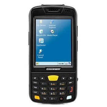 Терминал сбора данных Chainway C3000, WinCE 6.0, 256MB/4GB, 1D, 3G, WiFi, BT, Numeric, 3.5’’ QVGA, 3200 mAh, IP65, с от компании MetSnab - фото 1